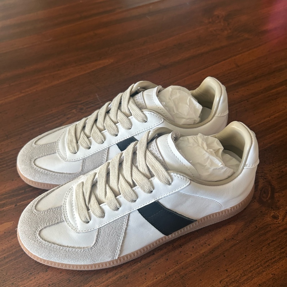 Maison Margiela White and Black Men's Sneakers